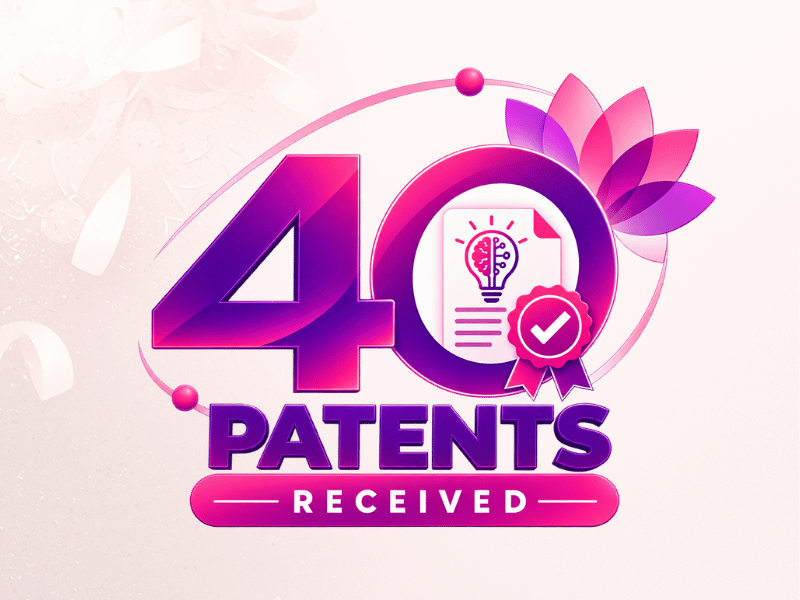40 Granted Patents