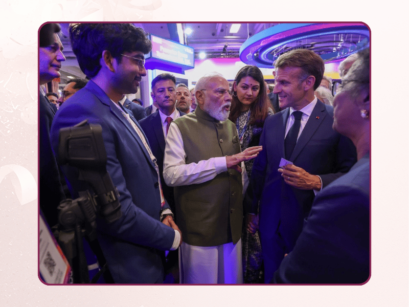 PM Modi showcases Thermalytix to President Macron